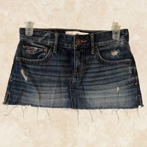 Hollister Denim Mini Skirt Jean